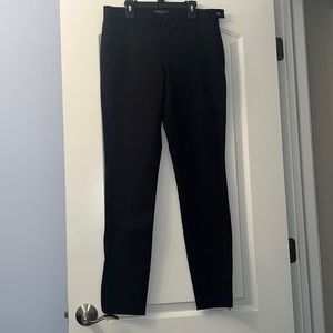 NWT Banana Republic Sloan trouser, size 8L, side zip and ankle zip detail.